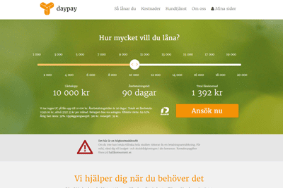 Daypay Screenshot