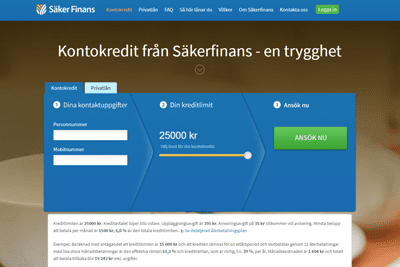 Säkerfinans Screenshot