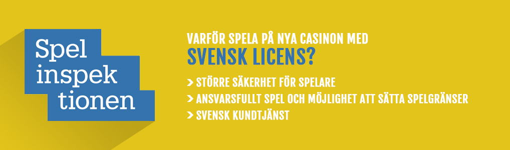 Varför spela på casinon med svensk licens