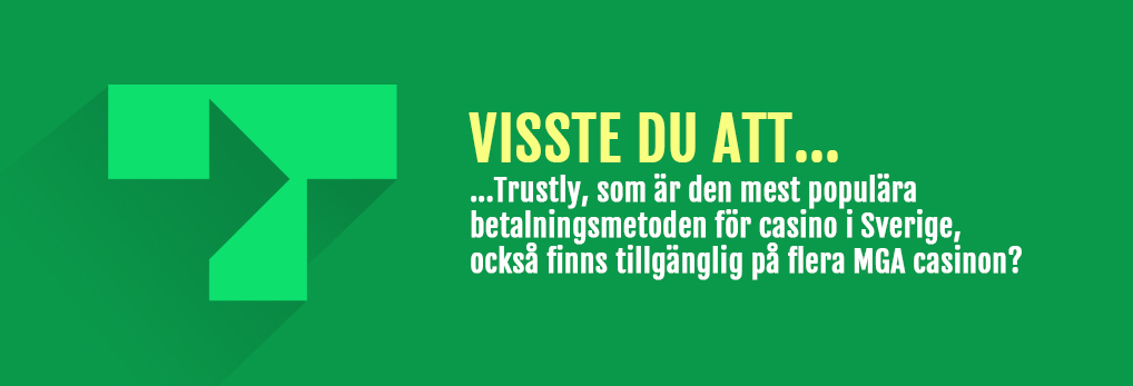 Trustly på MGA Casino